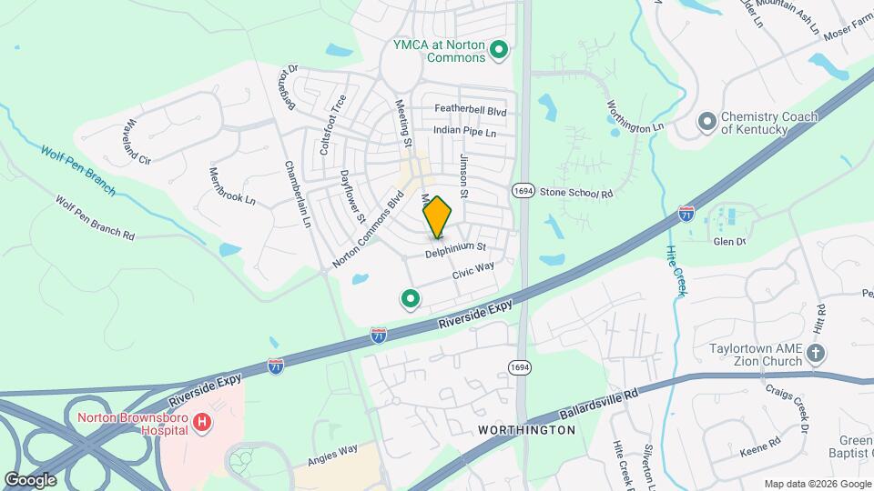 10504 Meeting St Map and Location Details