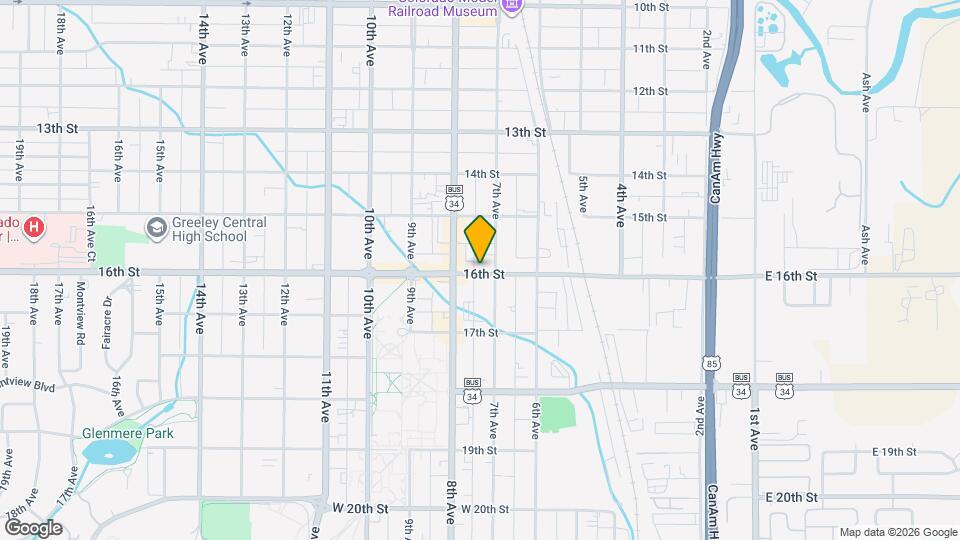 715 16th St Map and Location Details