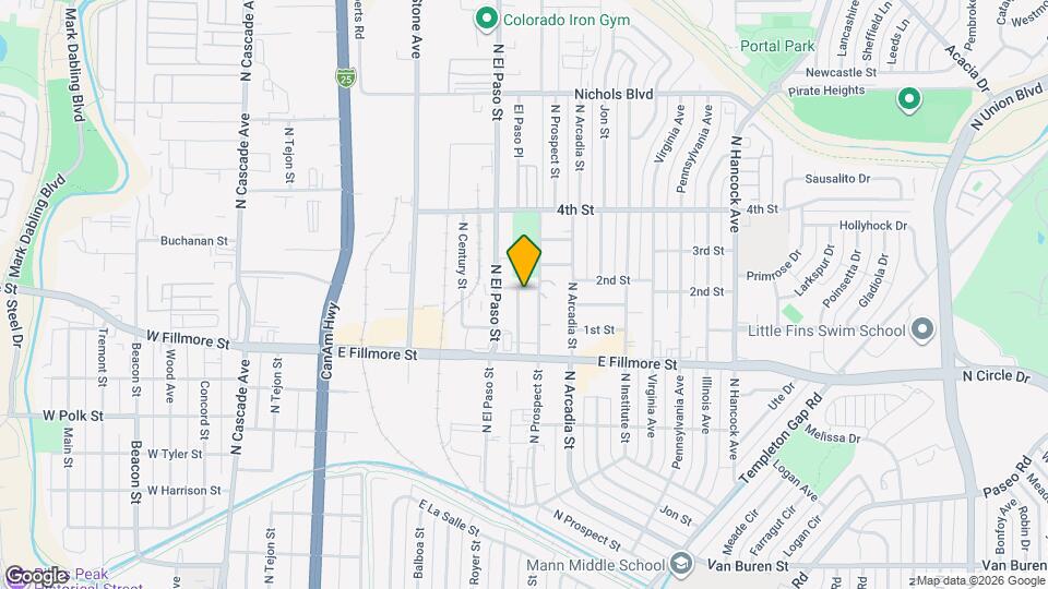 3029 Grandview St Mapa y Detalles de la Ubicación