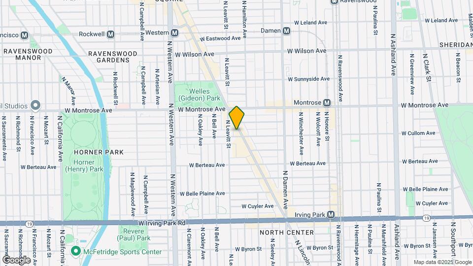 4308 N Lincoln Ave Map and Location Details