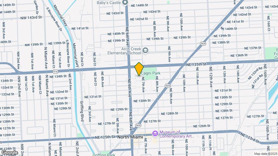 665 NE 133rd St Map and Location Details