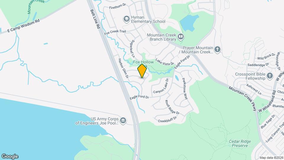 6506 Portside Ridge Ln Map and Location Details