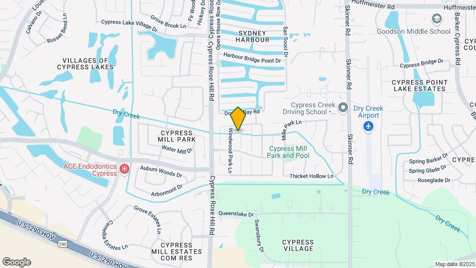14735 Arbor Trace Ct Map and Location Details