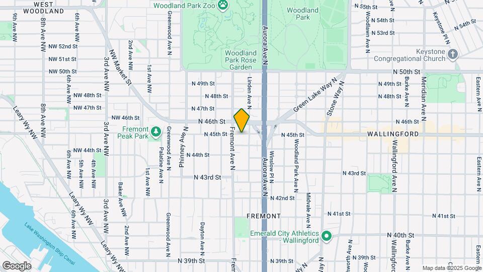 717 N 45th St Map and Location Details