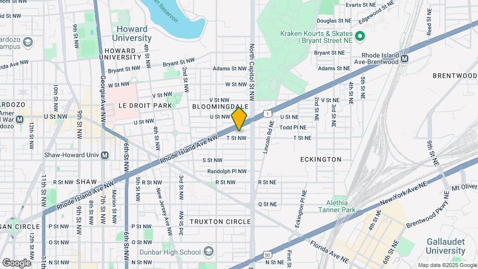31 T St NW Map and Location Details