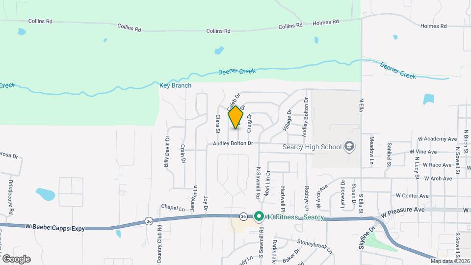 2217 Daniel Dr Map and Location Details