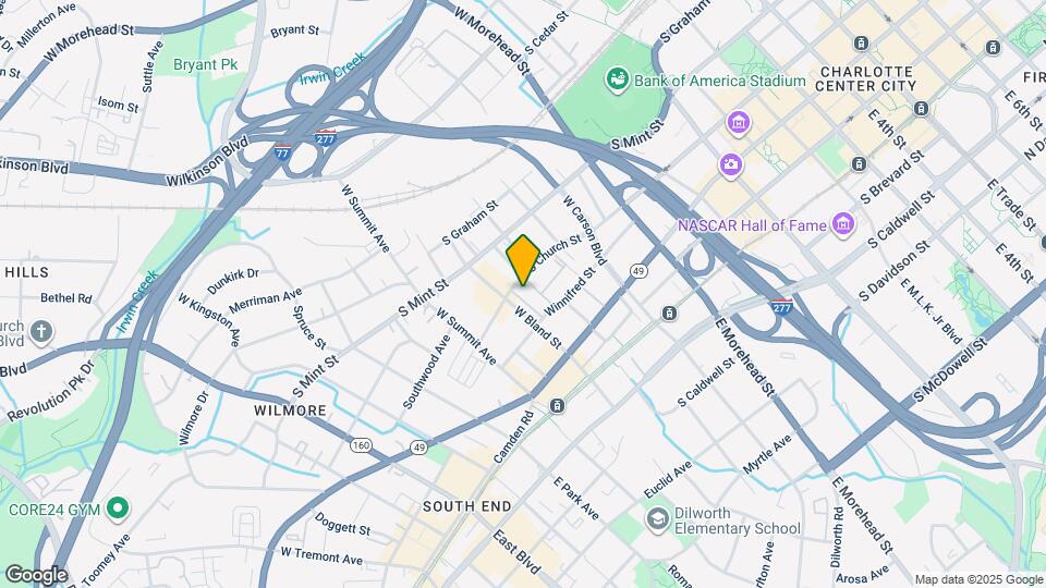 660 Penn St Map and Location Details