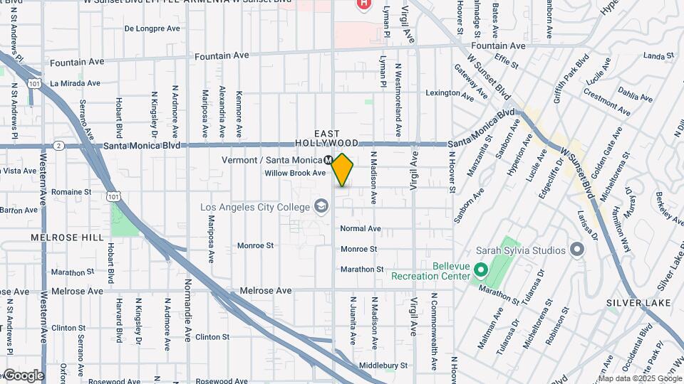 4456 Lockwood Ave Map and Location Details