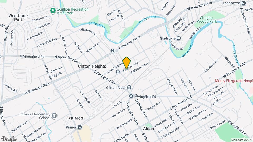 126 E Berkley Ave Map and Location Details