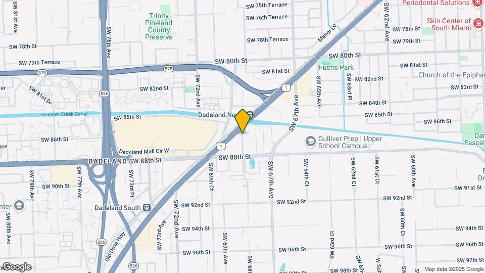 8609 SW 68th Ct, Unit 1 Map and Location Details