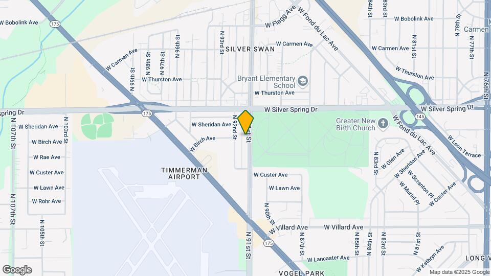5479 N 91st St Map and Location Details
