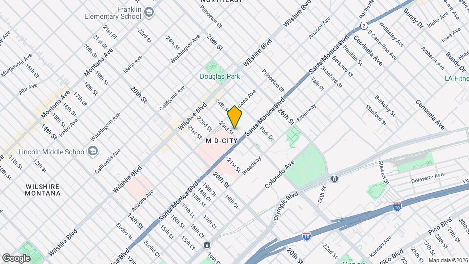 1337 23rd St Map and Location Details