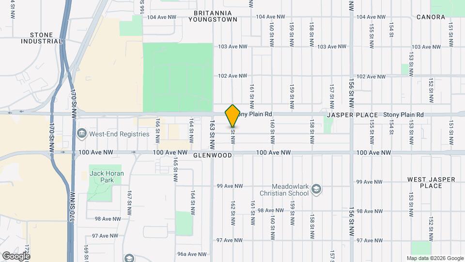 10008-10162 162 St NW Map and Location Details