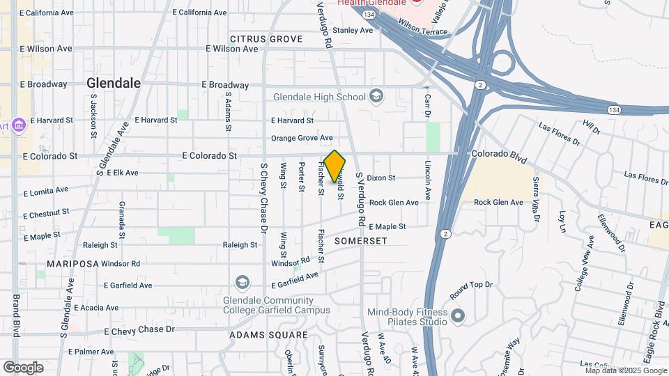 419 Griswold St Map and Location Details