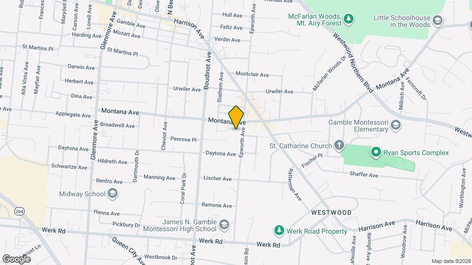 3339-3339 Epworth Ave, Unit 21 Map and Location Details