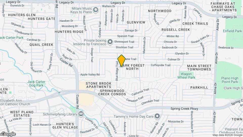 6525 Ember Ct Map and Location Details