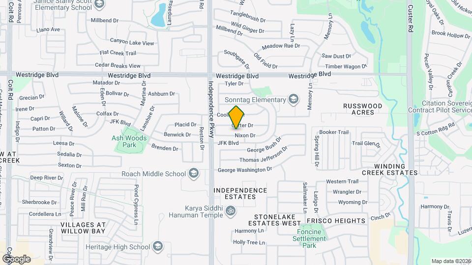 9916 Nixon Dr Map and Location Details