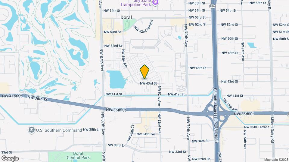4450 NW 83rd Pkwy Map and Location Details