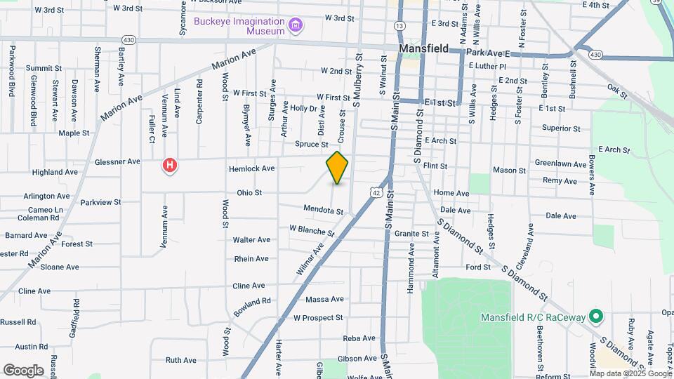 117 Glenwood Heights Map and Location Details