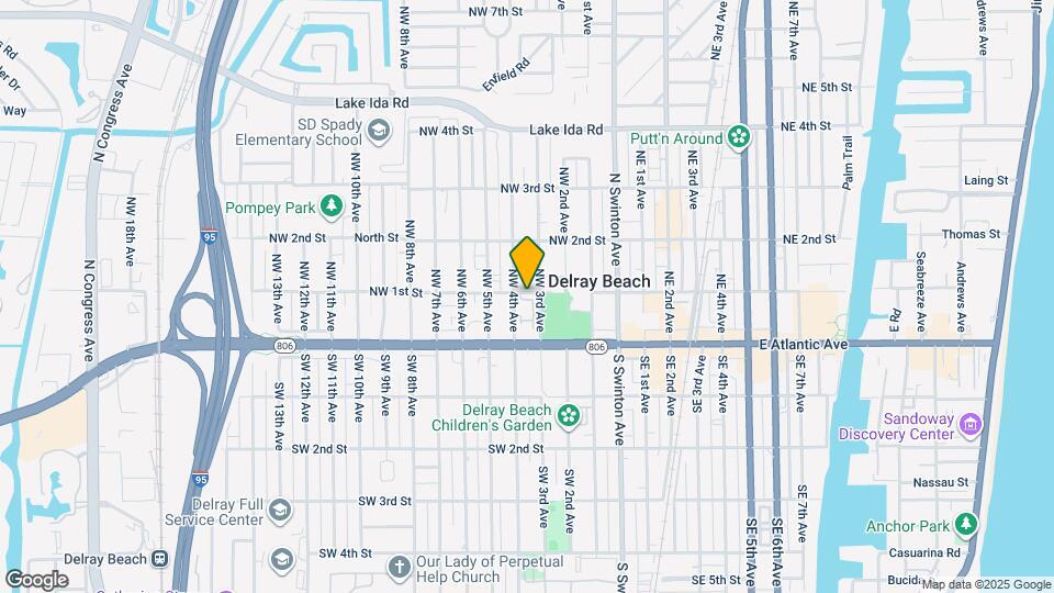 326 NW 1st St Map and Location Details