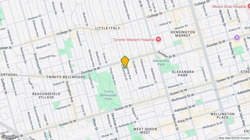 145 Claremont St Map and Location Details