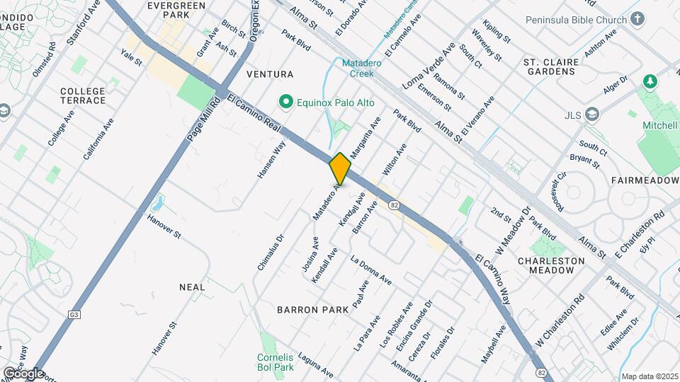 523-529 Matadero Ave Mapa y Detalles de la Ubicación