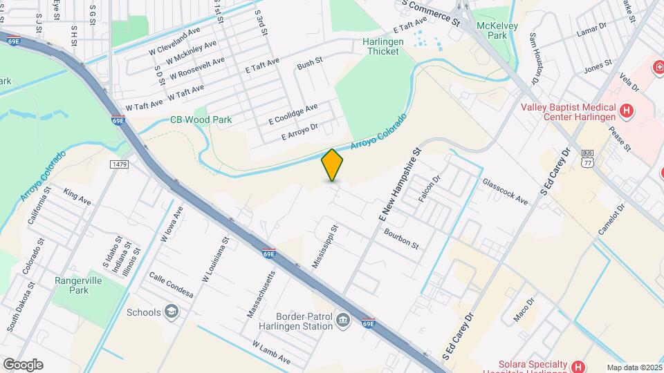 813 W Arroyo Park Ln, Unit #C Map and Location Details