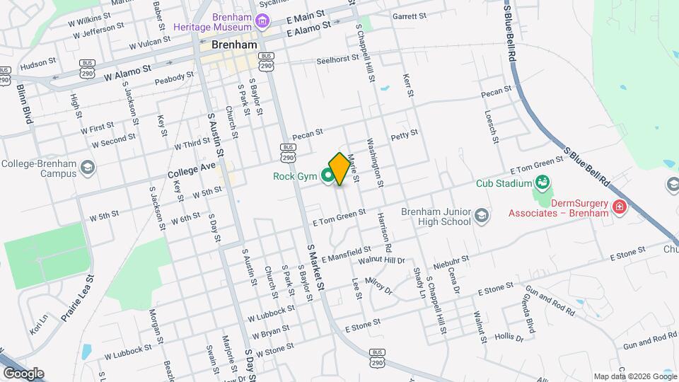 1206 Tom Dee St Map and Location Details