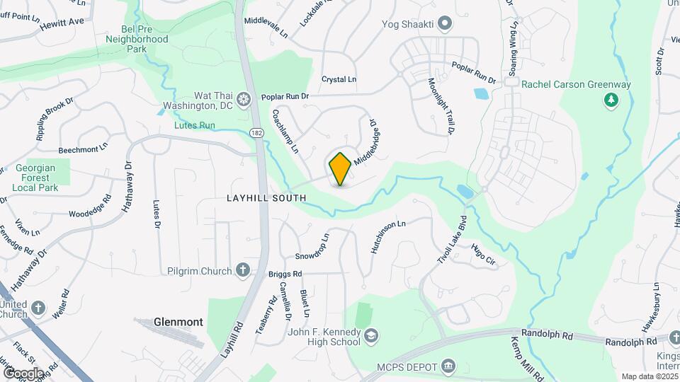 2021 Hickory Hill Ln Map and Location Details