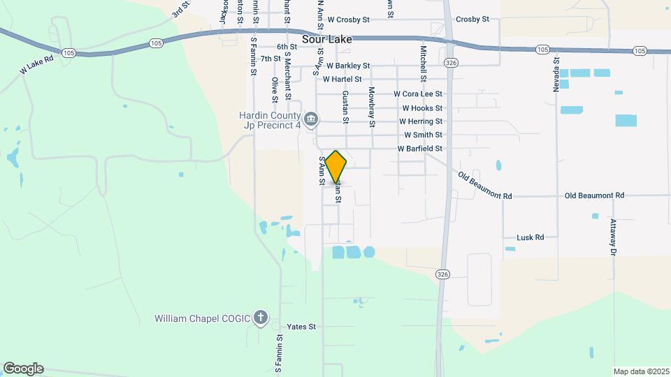 545 Oak St Map and Location Details