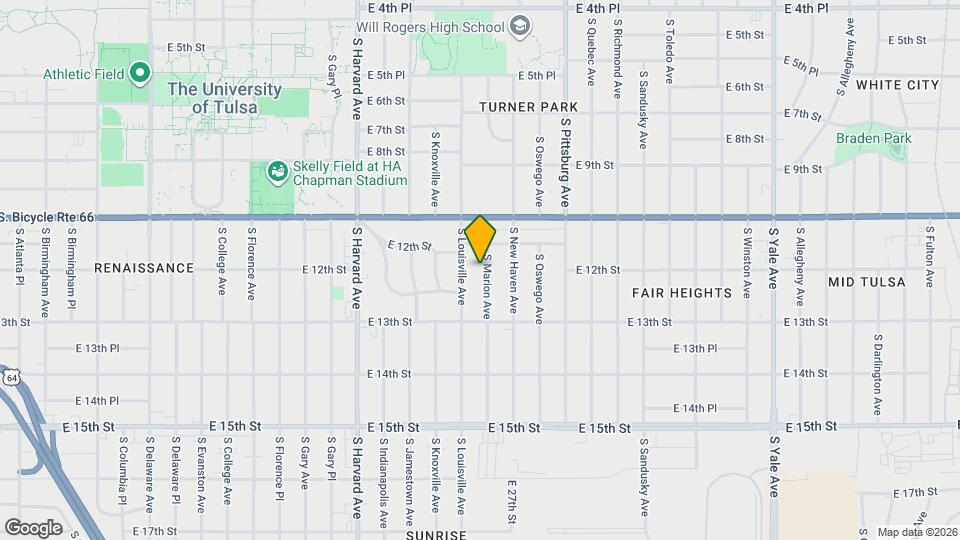 1150 S Marion Ave Map and Location Details