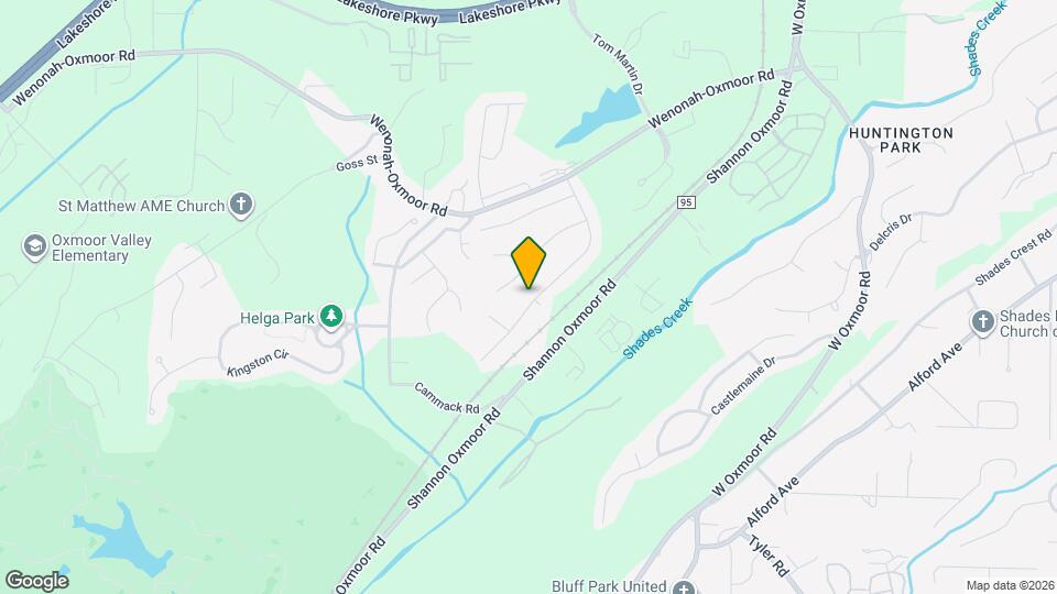 256 Oxmoor Pl Map and Location Details