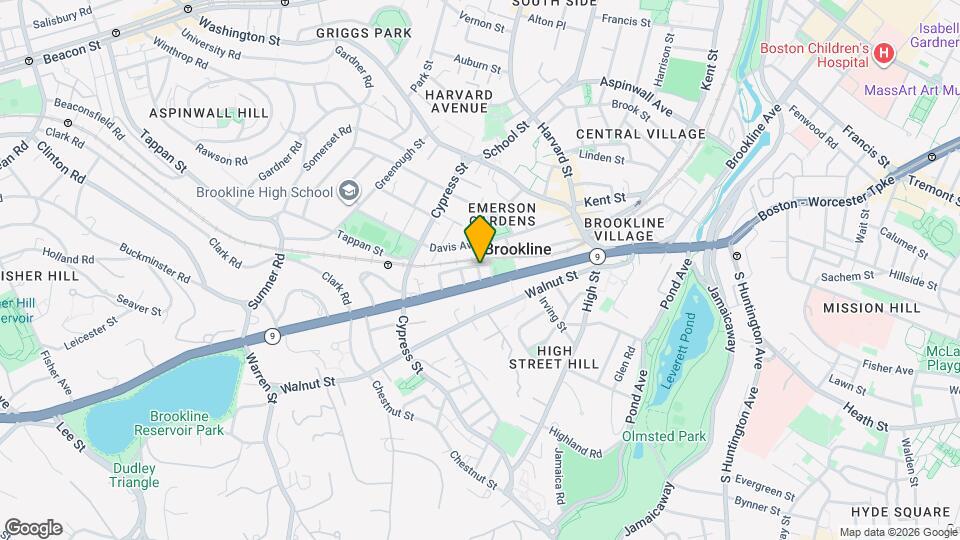 15 Leverett St Map and Location Details