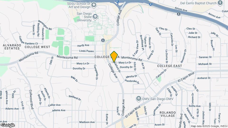 5054 Rockford Dr Map and Location Details