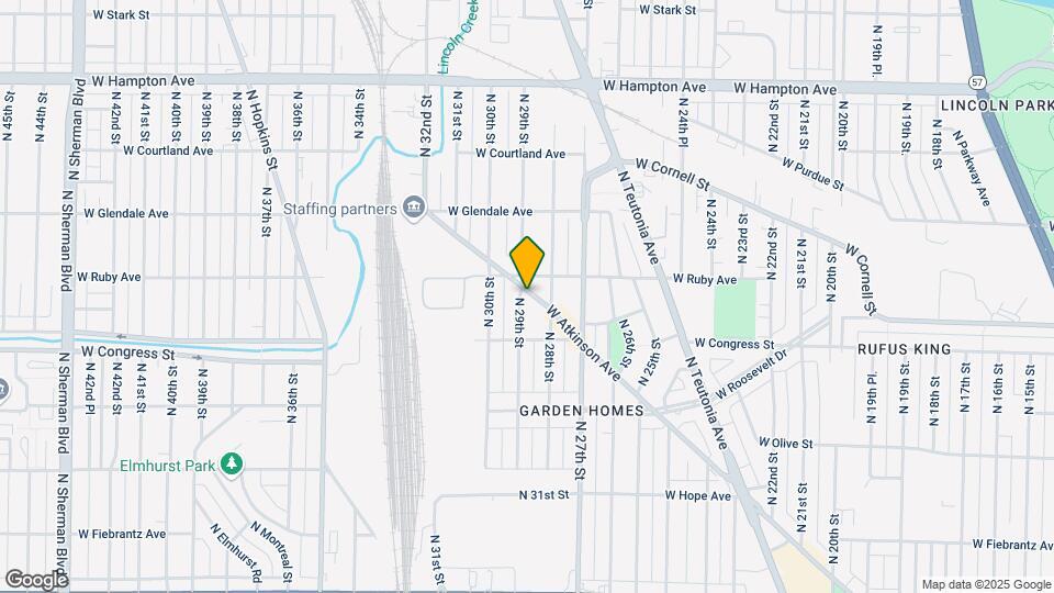 2839 W Atkinson Ave Map and Location Details