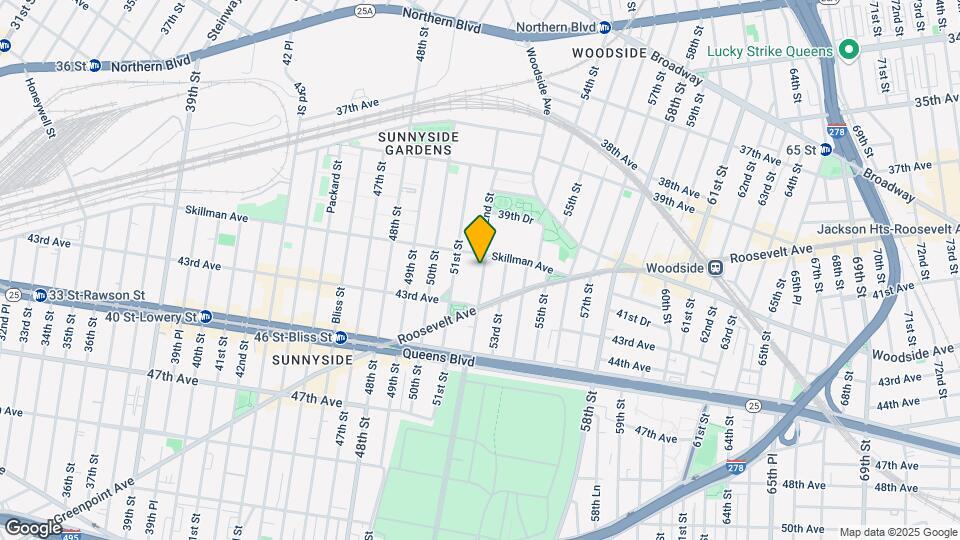 41-14 52nd St Mapa y Detalles de la Ubicación