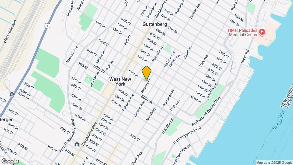 333 61st St Map and Location Details