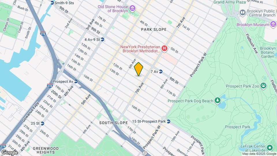 389 12th St Map and Location Details