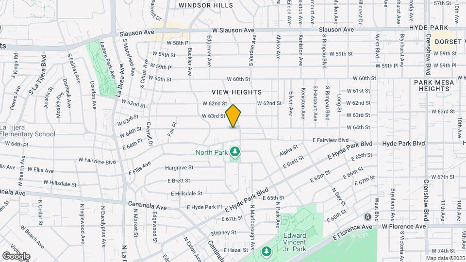 4212 W 64th St Map and Location Details