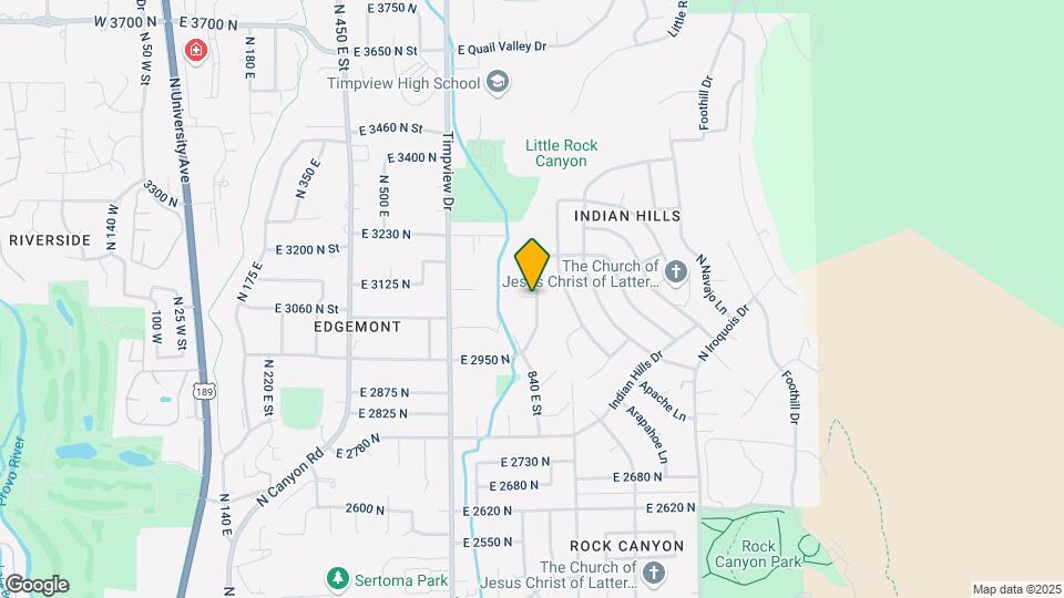 3065 Bannock Dr Map and Location Details