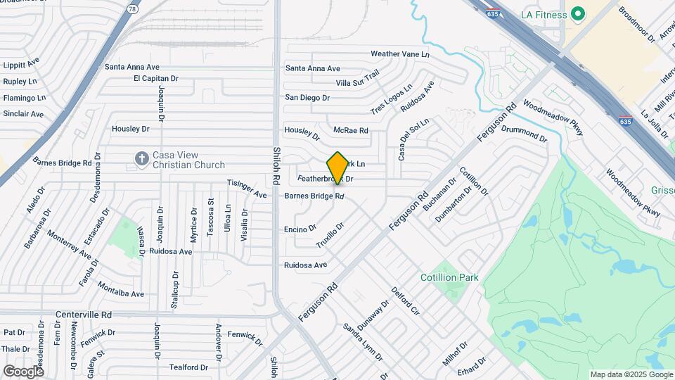 3207 Barnes Bridge Rd Map and Location Details