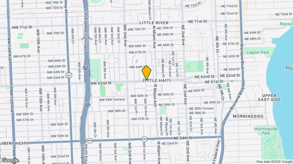 54-56 NW 62nd St Map and Location Details