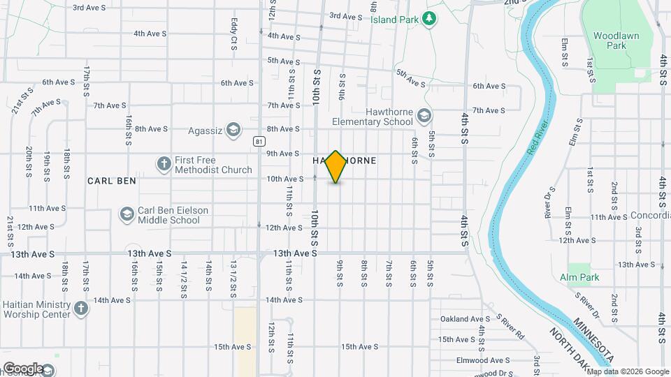 1009 9th St S, Unit 1009 Mapa y Detalles de la Ubicación