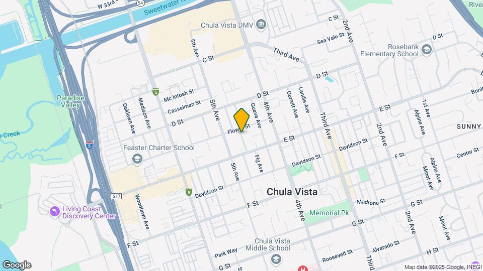 162 Brightwood Ave Mapa y Detalles de la Ubicación