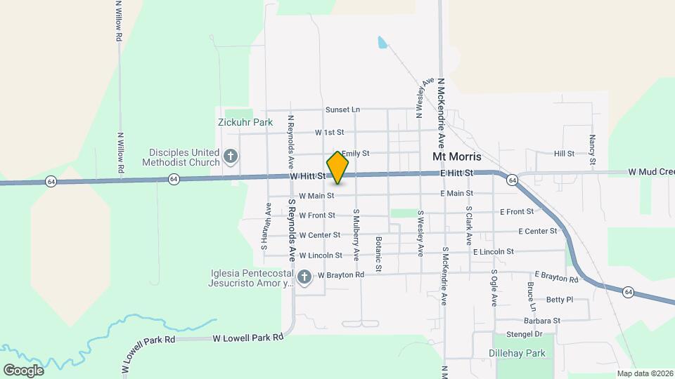 210 W Main St Mapa y Detalles de la Ubicación