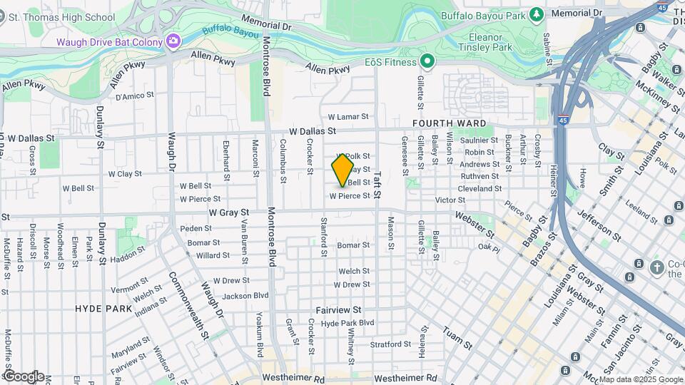 512 W Pierce St Map and Location Details