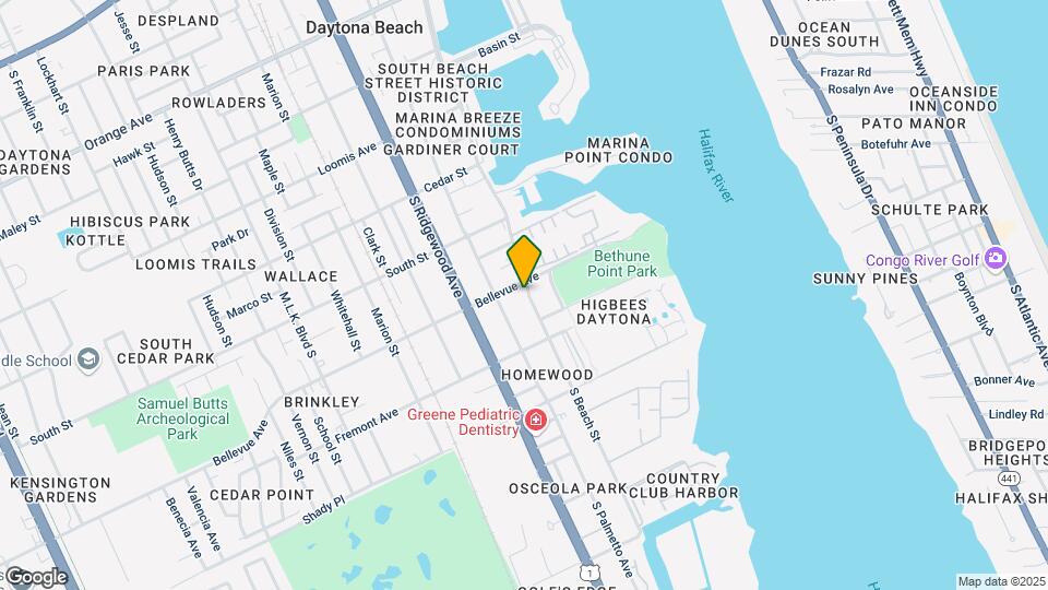 808 S Beach St Map and Location Details