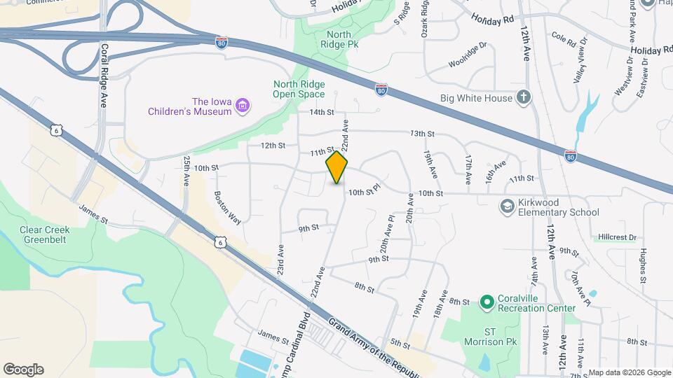 984 22nd Ave Map and Location Details