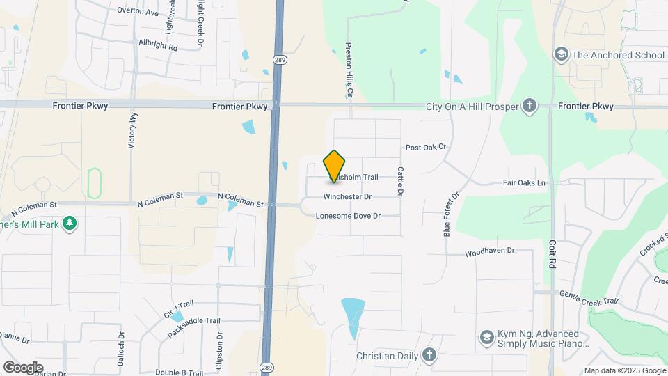 1520 Chisholm Trail Map and Location Details