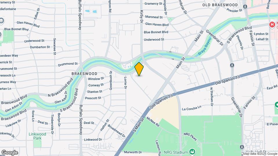 2601 S Braeswood Blvd Map and Location Details
